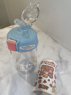 Vaso - botella Infantil 500 ml Sorbete Silicona con Stickers - tienda online