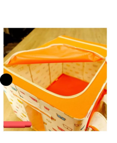Caja Organizador De Ropa/acolchados Doble Cierre Grande ( Large ) Diseño Kids