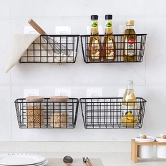 Canasto -Organizador -Metal Slim ( Angosto) para Cocina - living -Baño - Hogar - tienda online