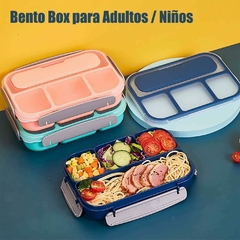 Vianda Hermética de 4 Divisiones + Cubierto Good Lunch 1300ml - comprar online