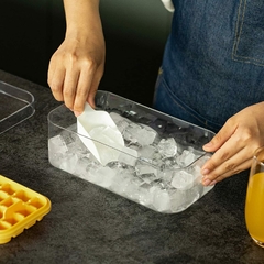 Cubetera Hielera con tapa con caja de almacenamiento en internet