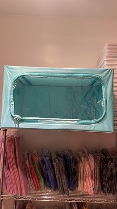 Caja Organizador De Ropa/acolchados Doble Cierre Nylon- Impermeable - Anantrade- My shop Kawaiii