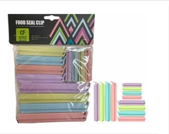 Cierra Bolsa Clip Broche para Cocina Pack X 12 Color Pastel - comprar online