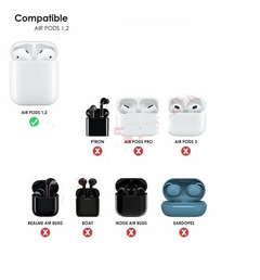 Imagen de Funda Silicona Auriculares Compatible Con AirPods