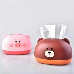 Box Porta Pañuelos Diseño Bear&Pig - comprar online