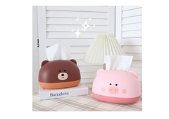Box Porta Pañuelos Diseño Bear&Pig