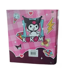 Carpeta Nº3 Escolar Kuromi, My Melody 3 Anillo 4 Cm Diámetro en internet