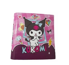 Carpeta Nº3 Escolar Kuromi, My Melody 3 Anillo 4 Cm Diámetro - comprar online