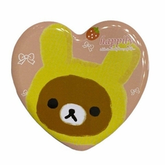 Lata Decorativa De Rilakkuma En Forma De Corazón Kawaii - Anantrade- My shop Kawaiii