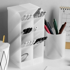 Organizador torre para escritorio-maquillaje -accesorios - lapicero