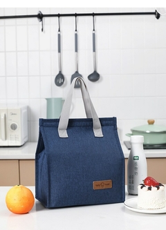 Bolso Lunchera Vianda Térmica Porta Alimento Infantil/adulto Liso con abrojo en internet