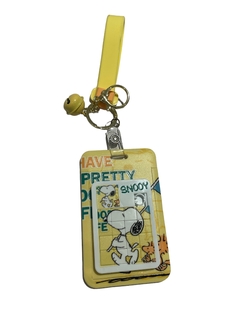 Porta Sube Porta Tarjetas Credenciales Llavero Pochacco+ Snoopy