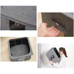 Caja Organizador De Ropa/acolchados Doble Cierre Grande ( Large ) - comprar online