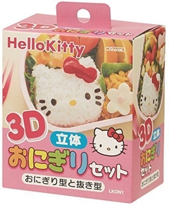 Molde Para Onigiri - Bolita De Arroz Con Diseño Hello Kitty
