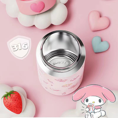 Botella o Taza térmica SANRIO Hello Kitty Melody Kuromi de 350ML - comprar online