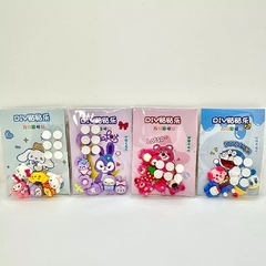 Stickers 3D -Kit Pin Decorativos - Termos- Tazas- Celulares