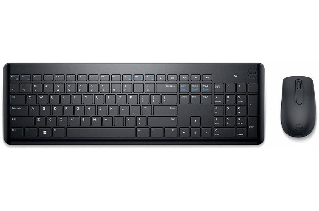 Kit Teclado y Mouse Dell KM636 Negro Inalambrico