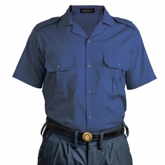 Camisa MC cuello Solapa Azul Vip T:52-56 (4120088)