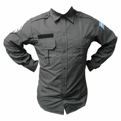 Camisa manga larga gris antidesgarro T:52-56 (4120915)