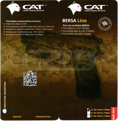 Mira Cat Láser Línea Bersa Thunder 9 - 40 (8703111) - Rerda S.A. - Sastrería Militar