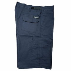 Bermuda Cargo Gabardina Azul T:34-48 (6401001) - Rerda S.A. - Sastrería Militar