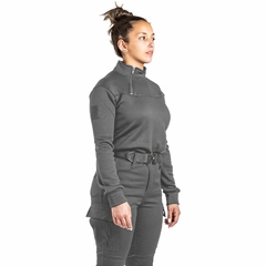 Buzo Policial de friza gris con cierre (2601850) - tienda online