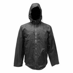 Campera Lbural Impermeable Negra - Saldo (5101106)