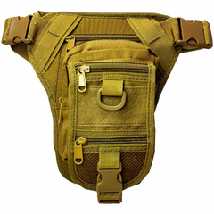 Bolso Rinonera Tactico Militar Con Pistolera Interna 8708996