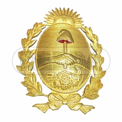 Escudo Metálico Gorra Oficial Dorado Mendoza (7707519)