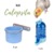 Kit Calopsita - Comedouro c/ Presilha + Bebedouro Gigante (azul)