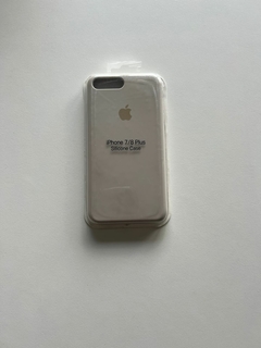Funda Apple de silicona para iPhone 8, 7 Plus - Negra - Tienda