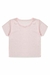 blusa tule rosa bebê + top