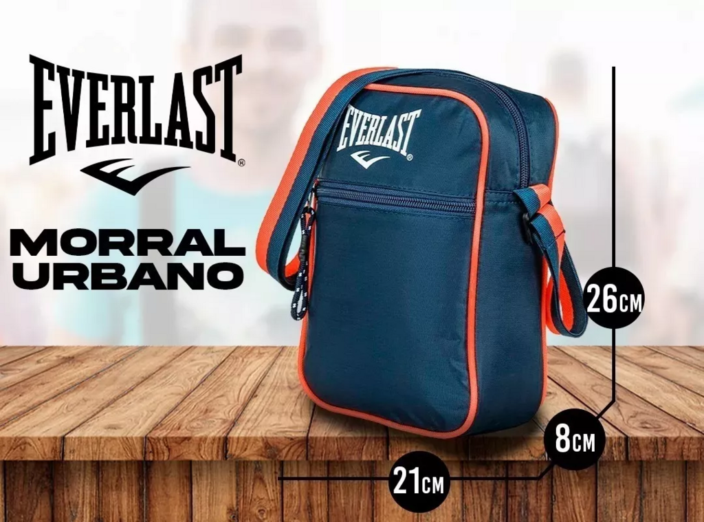 Morral Everlast Urbano Deportivo Azul Andina Shop