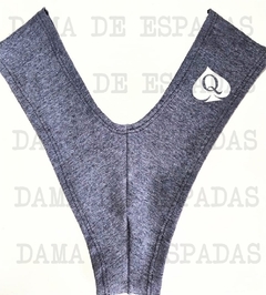 Micro shorts spandex Dama de Espadas.