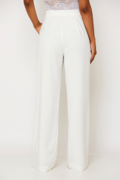 Calça Pantalona Ema - Off White - comprar online