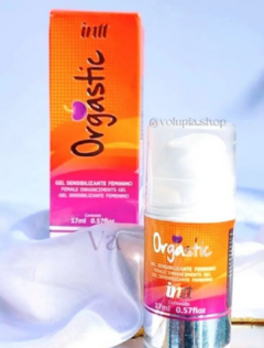 GEL EXCITANTE FEMININO ELETRIZANTE ORGASTIC 17ML INTT