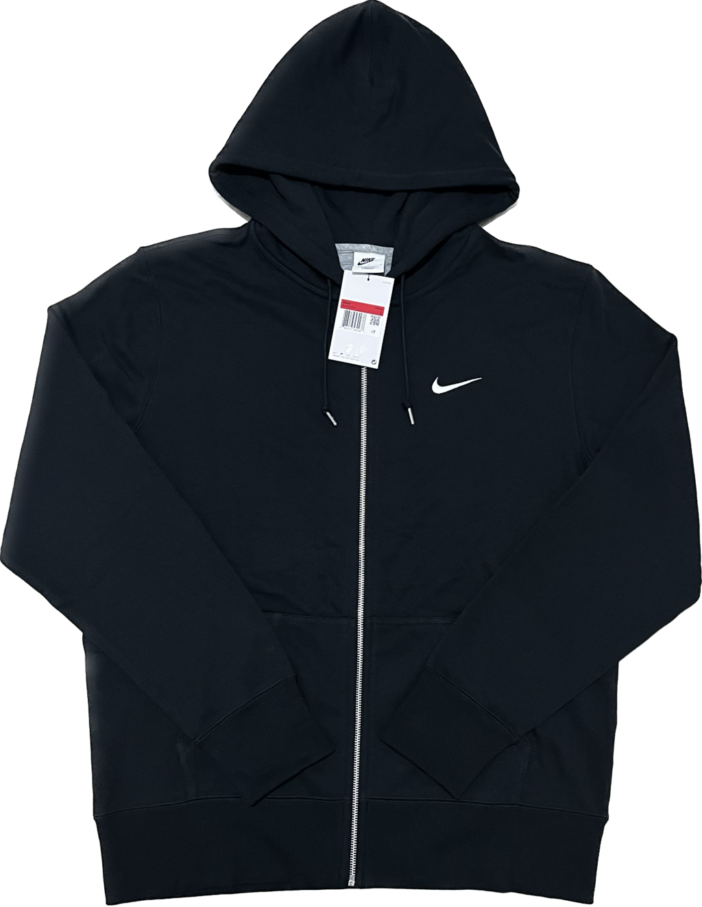 Jaqueta Moletom Nike Mini Swoosh Preto - Old Crisa