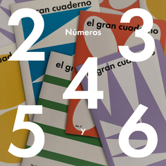 COMBO GRAN CUADERNO - Nro.2 + Nro.3 + Nro.4 + Nro.5 + Nro.6