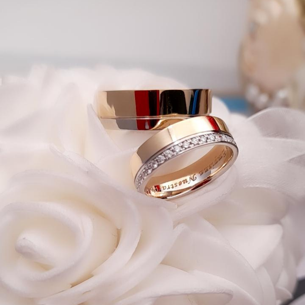 Argollas matrimonio online oro