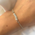 Pulsera en Plata con nombre personalizada