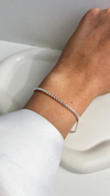 Pulsera Mini Cona | Acero Blanco