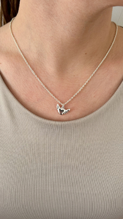 Cadena Flying Love | Acero Blanco - comprar online