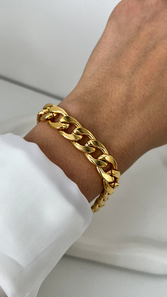 Pulsera Maxi Chain | Acero Dorado