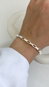 Pulsera Lopi | Acero Blanco