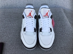 Nike air jordan 4 black best sale cement