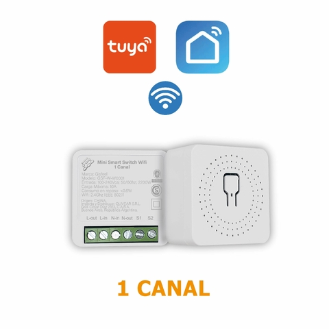 Mini Switch 1 Canal Wifi Smartlife / Tuya