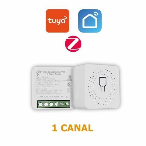 Mini Switch 1 Canal Zigbee Smartlife / Tuya