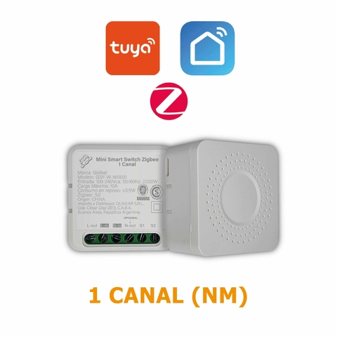 Mini Switch 1 Canal Zigbee (NM) Smartlife / Tuya