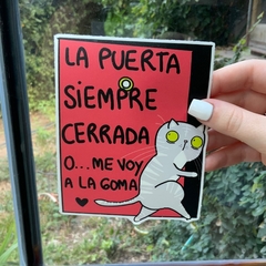 Stickers XL A LA GOMA