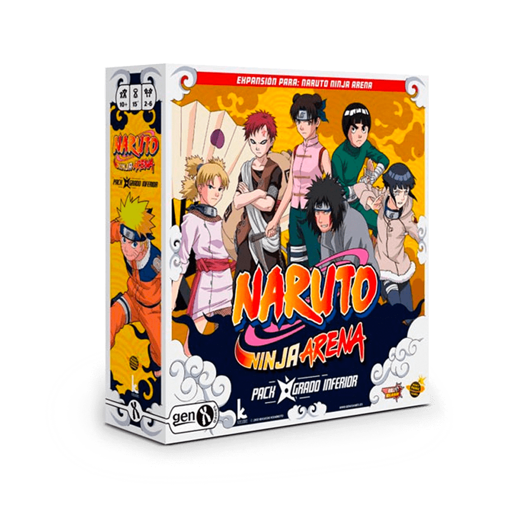 Naruto Ninja Arena: Pack grado inferior - Gen X Games